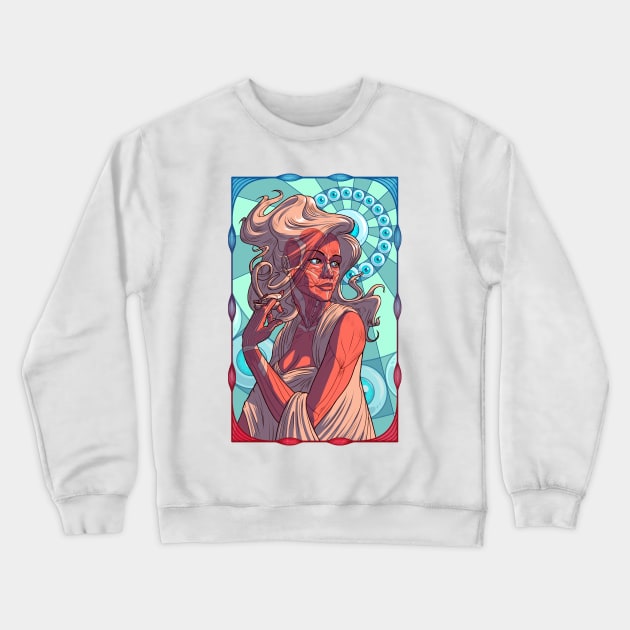 Nouveaus System Crewneck Sweatshirt by ManSizedMeatballs